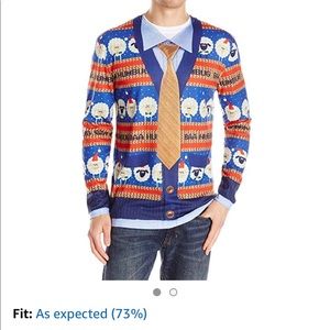 Men's Baa Humbug Ugly Sweater Long Sleeve T-Shirt